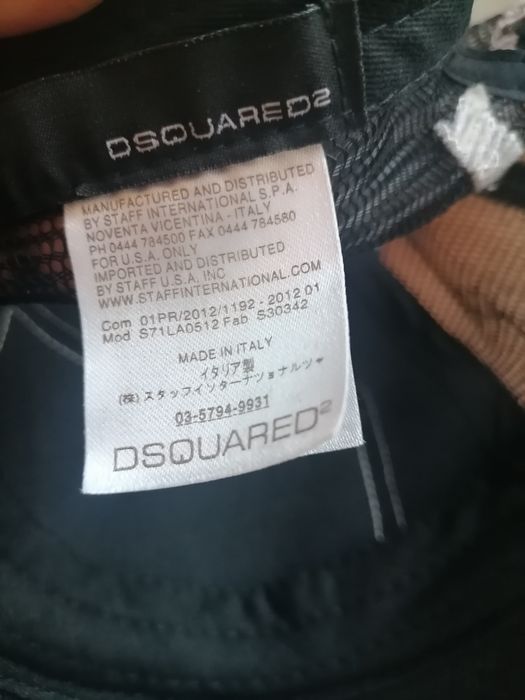 Шапка Dsquared с мрежа