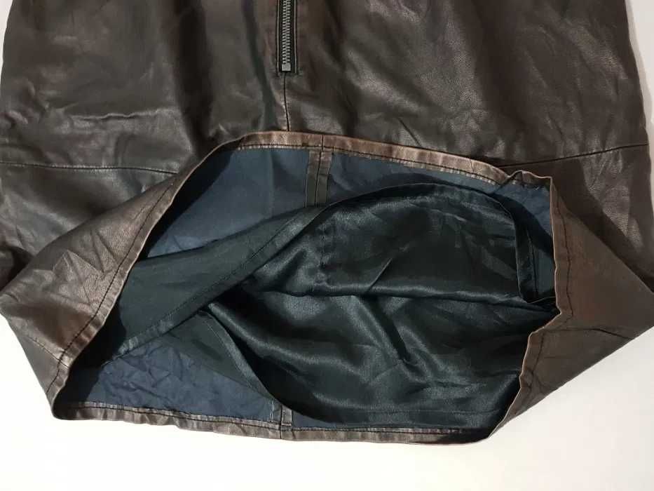 Fusta piele eco More&More,marimea L,ca noua(defect)