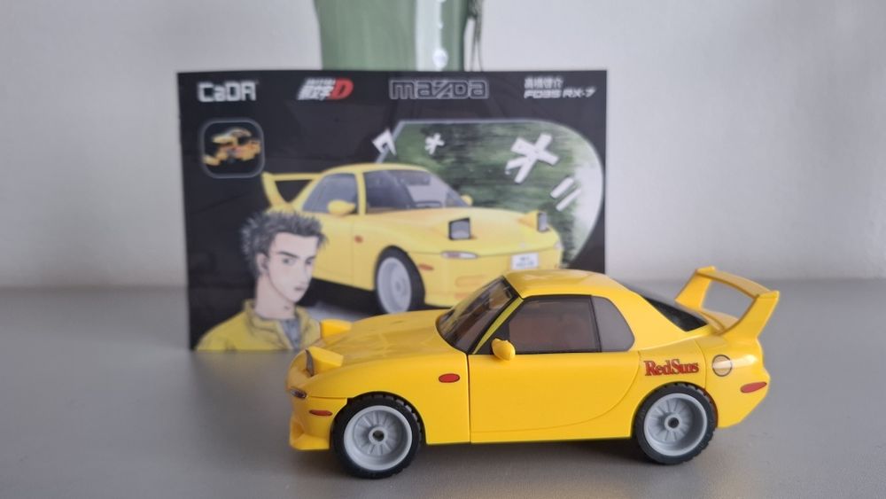Machetă Lego Mazda RX-7 FD3S Initial D