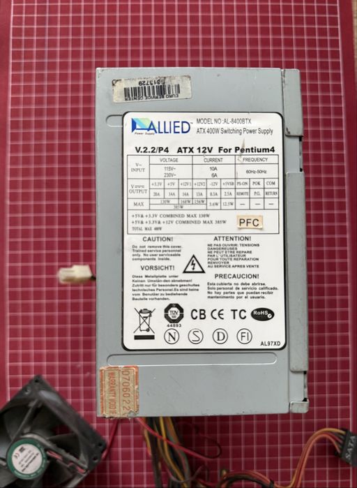 Power Supply 400W - Sursa PC