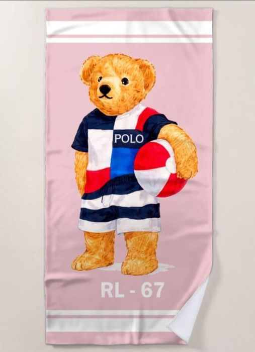 Страхотна плажна хавлия POLO RALPH LAUREN размер 180см на 90см