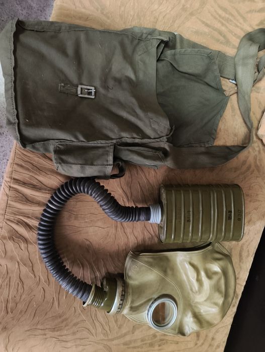 Противогаз с мешка