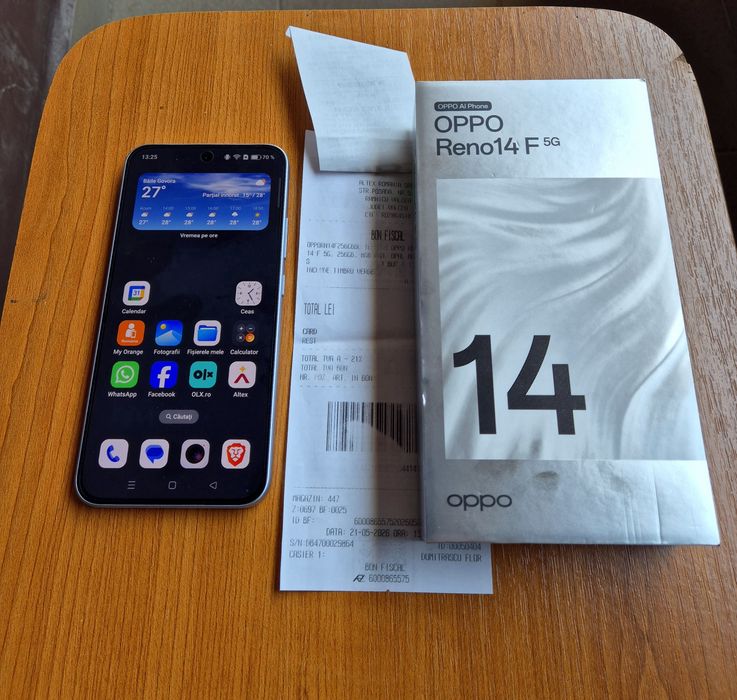 Oppo Reno 14F 5G, 256GB/8GB RAM