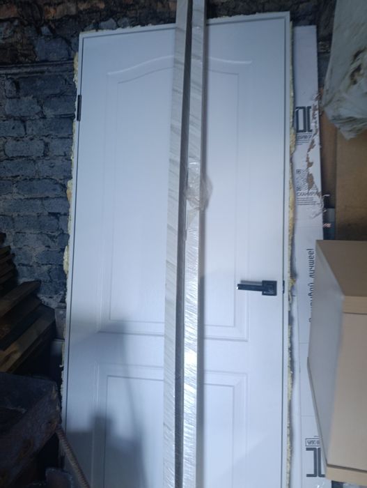 Двери на 80 2шт белая