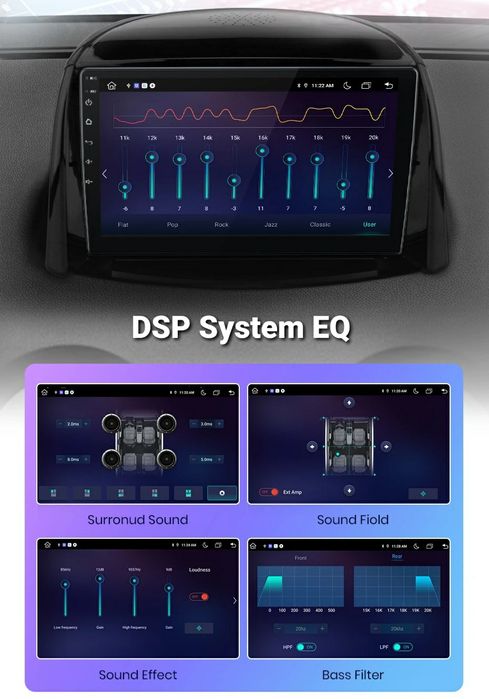 Navigatie Android dedicat Renault Koleos 2 (2008-2016)