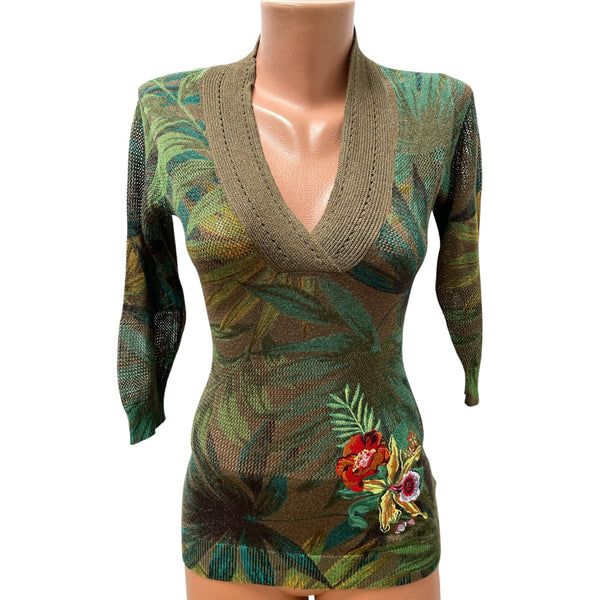 Дамски пуловер DESIGUAL | XS