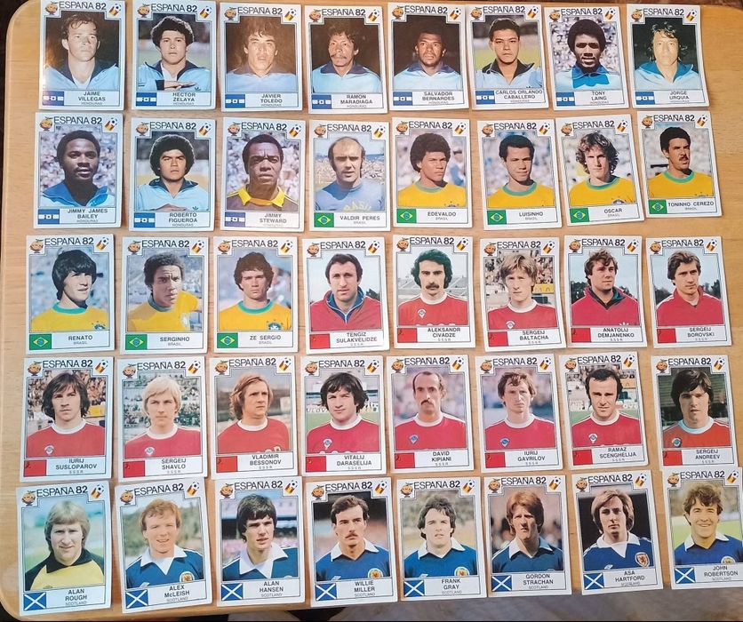 Panini world cup Mexico 86  Espana 82 Панини