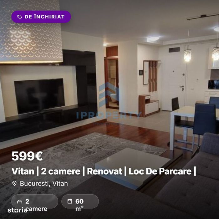 Decebal - Matei Basarab | 2 camere | Renovat | Loc De Parcare |