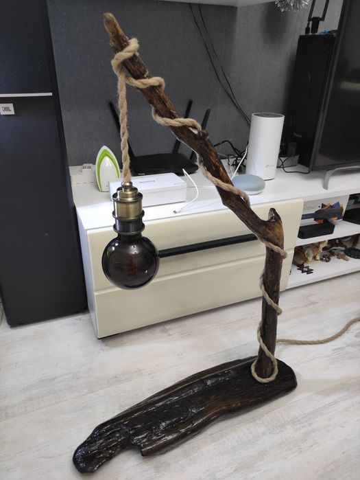 Ръчно изработена арт нощна лампа