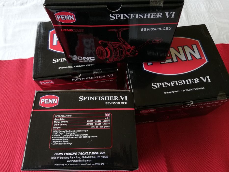 Penn Spinfisher SSVl 5500 Long Cast