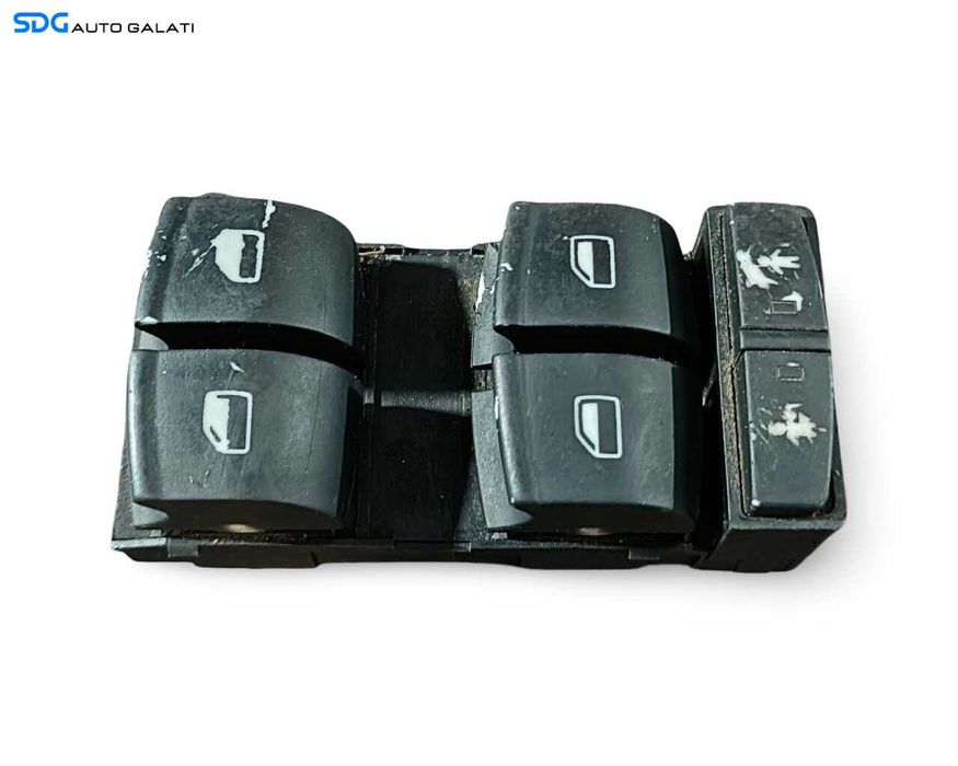 Consola Panou Buton Butoane Comenzi Geamuri Electrice Sofer Audi A8 D3 2002 - 2008 Cod 4E0959851C [LR6459]