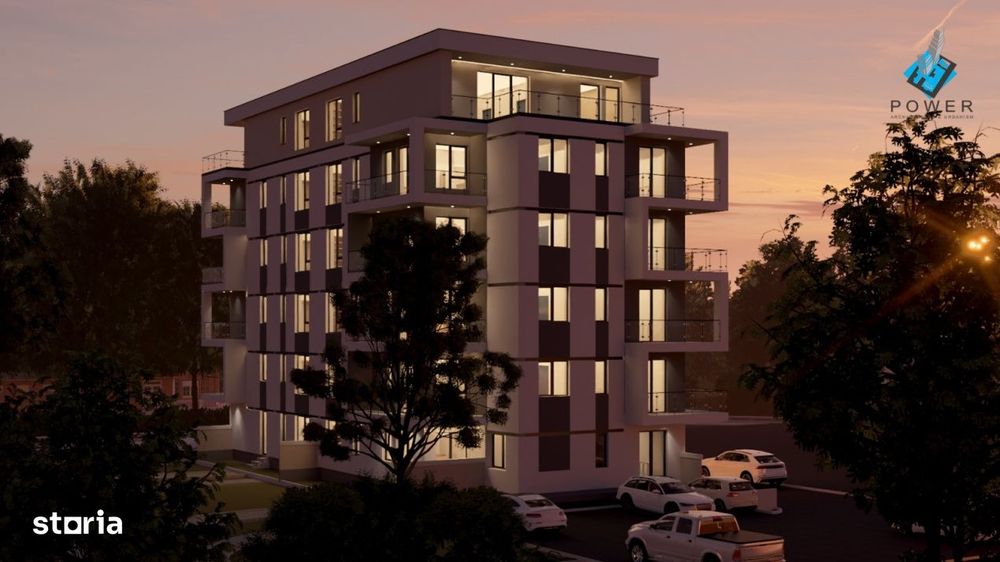 Apartament modern, 2 camere, open-space, 53 mp utili - Esso, Giroc