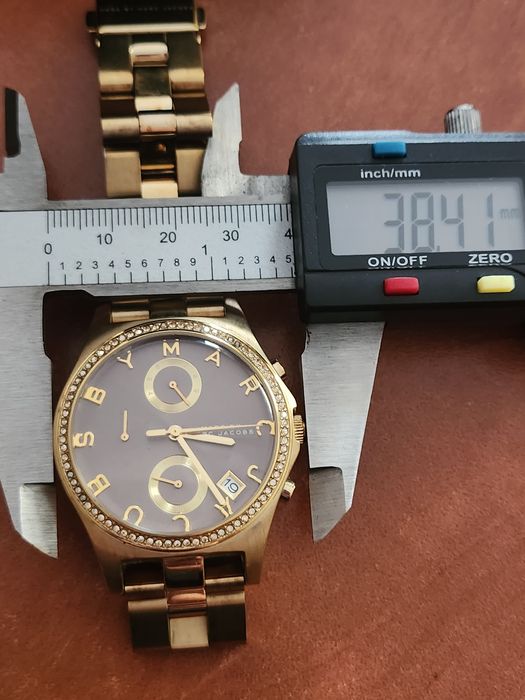 Ceas Marc Jacobs Chronograph, cutie originală.