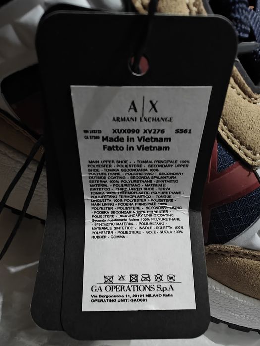 Pantofi sport  bărbați Armani Exchange /40