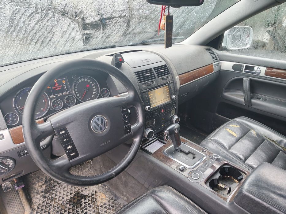 Piese far xenon haion ușa bara cârlig cardan ecu vw Touareg 7l 2.5tdi