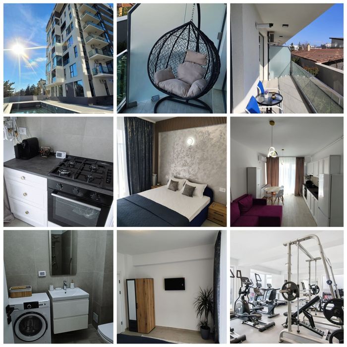 Apartament 2 camere cu  2 piscine