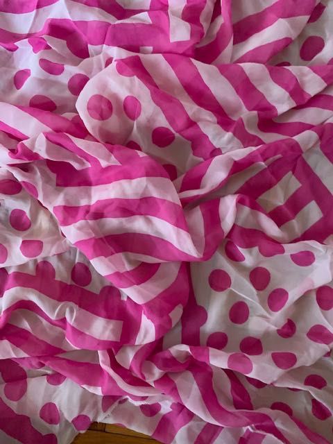 лот от копринени платове - 100% коприна