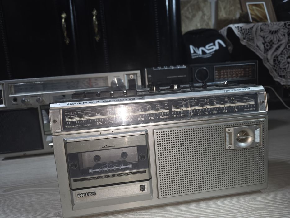 Radiocasetofon retro