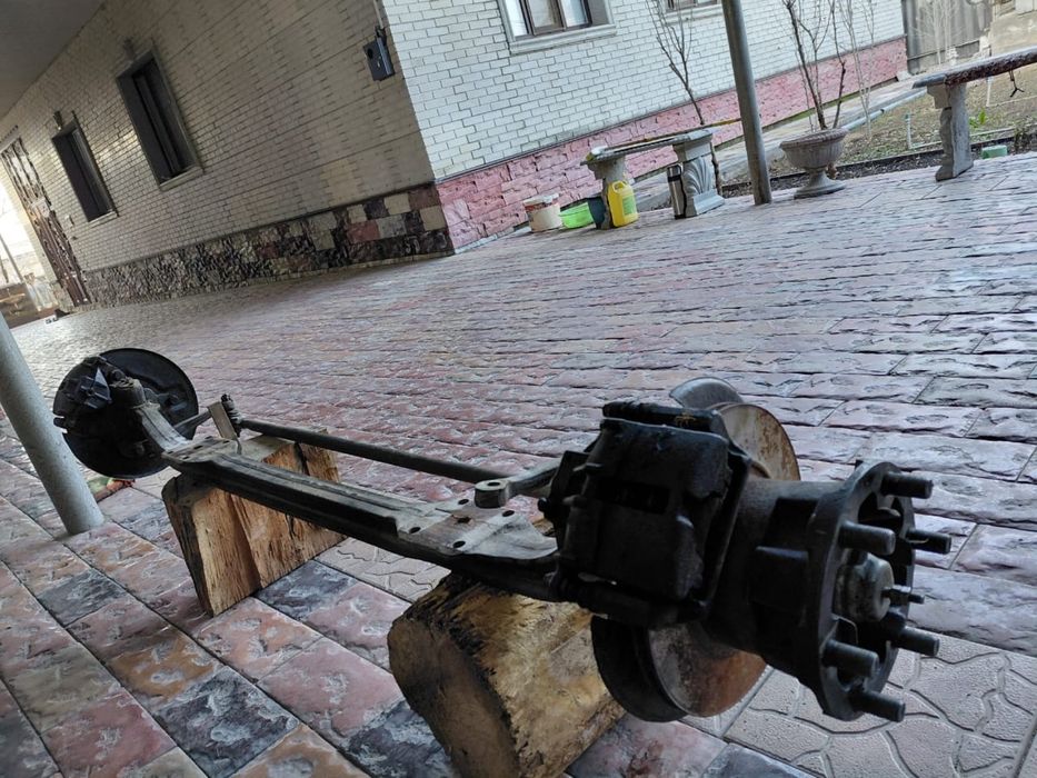 Передний мост от газели
