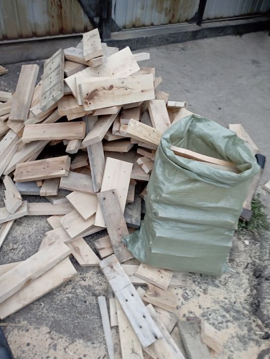 Дрова в мешках 1000