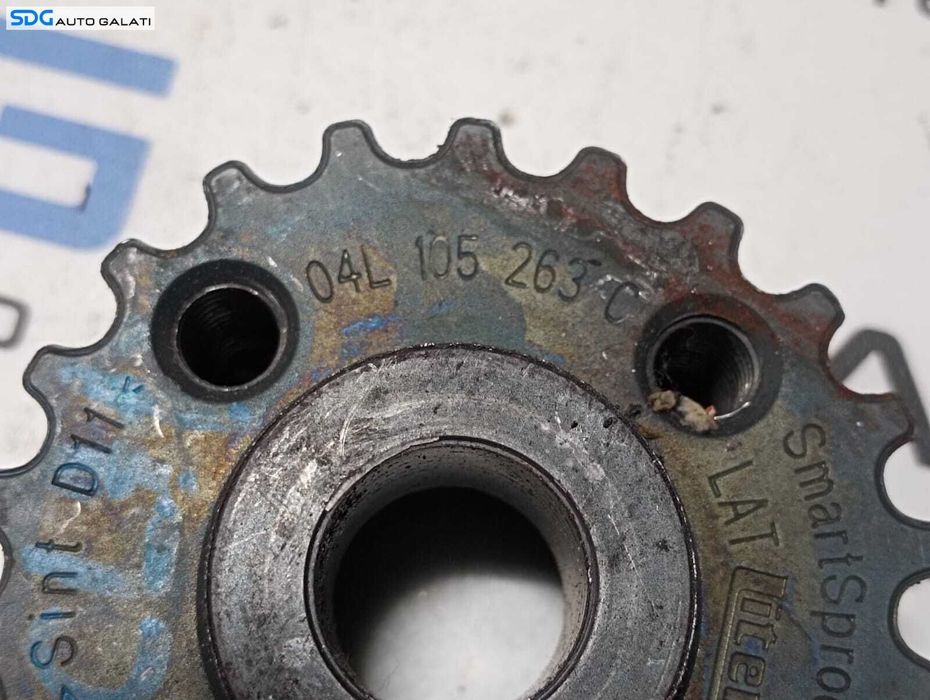 Fulie Pinion Distributie Vibrochen Arbore Cotit Audi A3 8V 1.6 TDI 2013 - 2020 Cod 04L105263C [M5253]