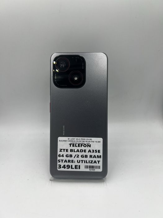 Lucky Gold Colentina / ZTE Blade A35E / 64 Gb / 2 Gb Ram / #52905