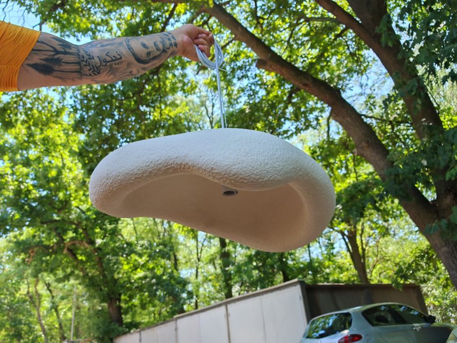 Висяща лампа стил wabi sabi 60*50 см Е27 нестандартна форма