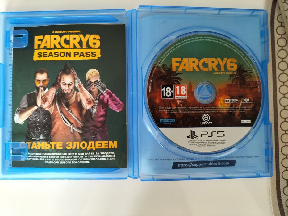Far cry 6, диск для PS5