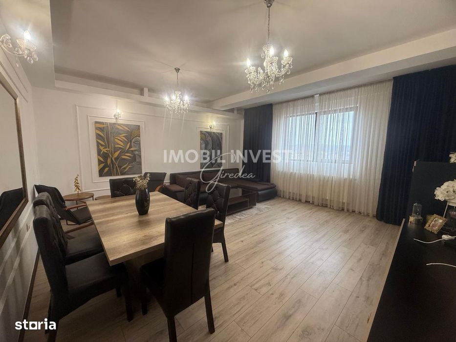 Apartament de vanzare, 3 camere, superfinisat, mobilat si utilat