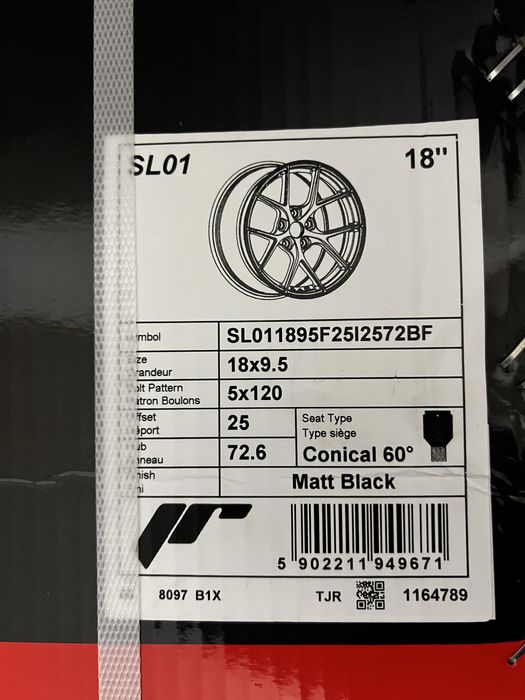 18 Джанти JR - Japan Racing SL01 5*120  ET 25