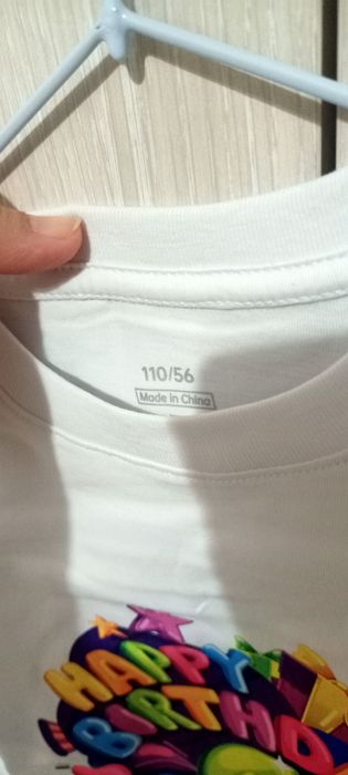 Футболка с Днём Рождения 6 лет