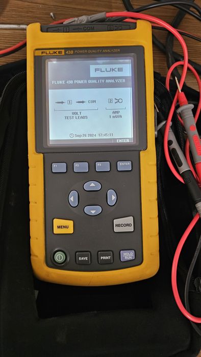 Fluke 43B, sonda BB120 + baterie NOUA!