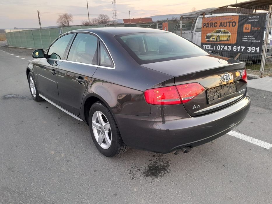 Audi A4 B8 2L.TDI 140cp an 2008.08 Euro4