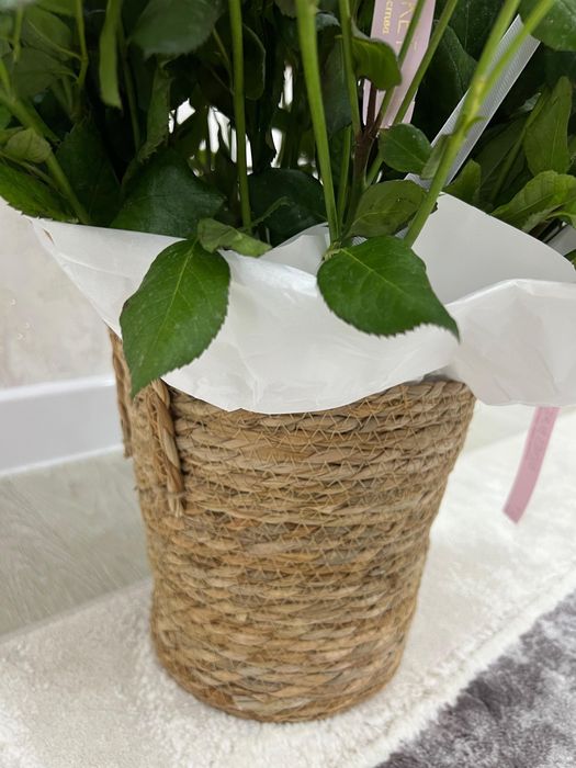 Кустовые розы свежие