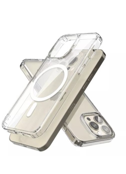 Husa MAGSAFE TPU Anti Soc Iphone 14/15/16e/17 PLUS/PRO/MAX/AIR