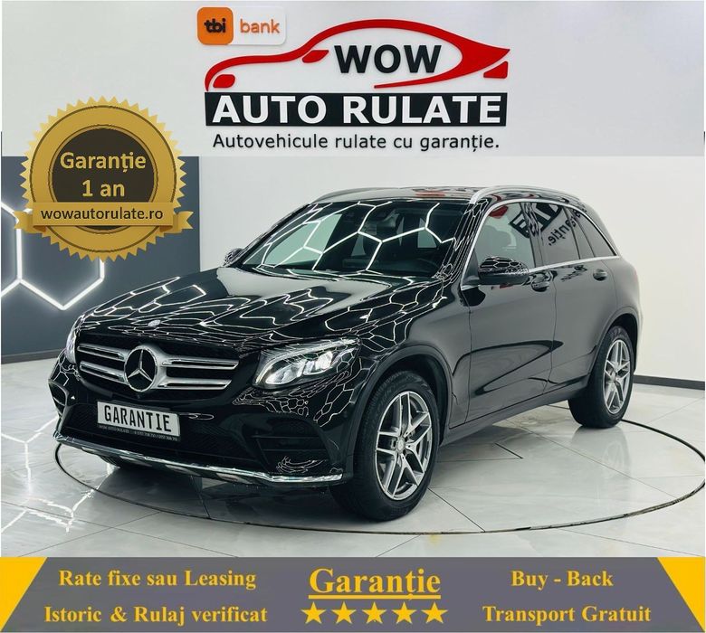 Mercedes-Benz GLC 2016 2.2D E6 4X4 Garantie 12 Luni Rate Avans 0 Doar Cu Buletinul