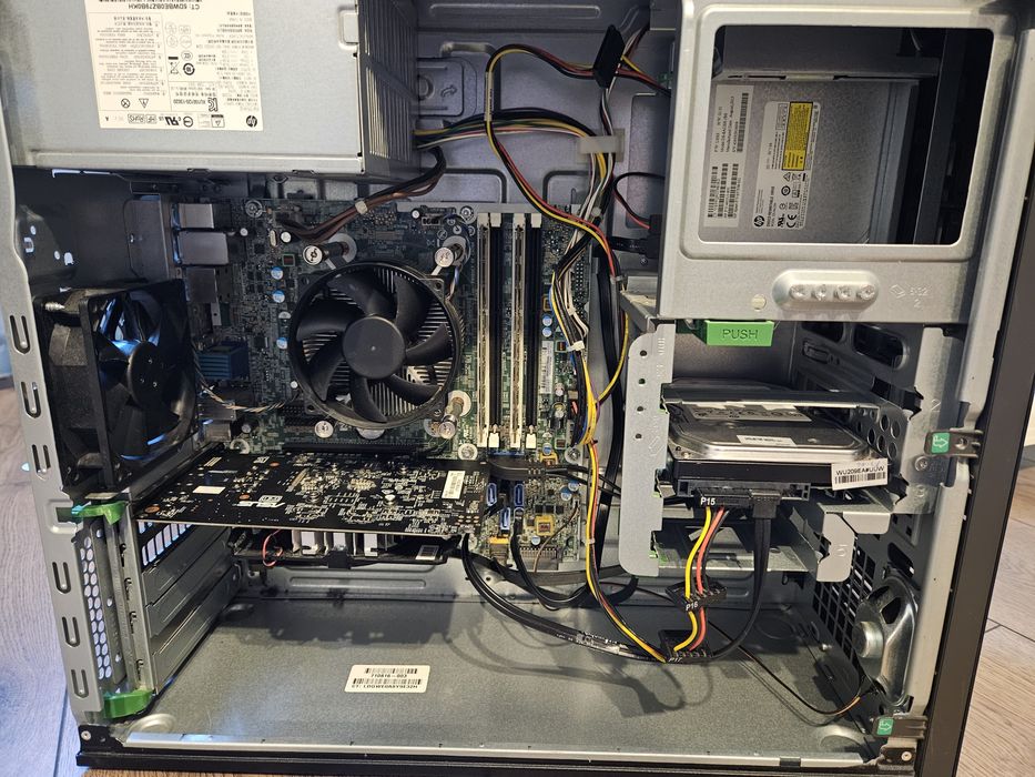 Unitate PC HP (i5 4690, 8gb ram, 500gb, GTX 1650)