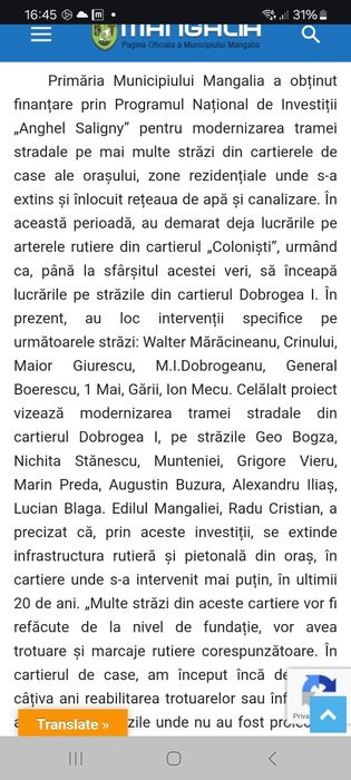 Mangalia ,teren pentru  investitie Bloc P+4, pensiune, duplex -litoral