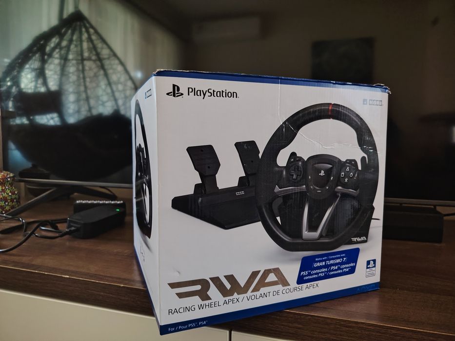 Volan Hori Racing Wheel Apex pentru PlayStation 4, PlayStation 5, PC