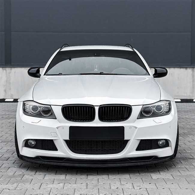 Grile Simple Bara Fata Nari BMW E90 E91 Facelift (2009-2012), Negru Lucios, Produse NOI