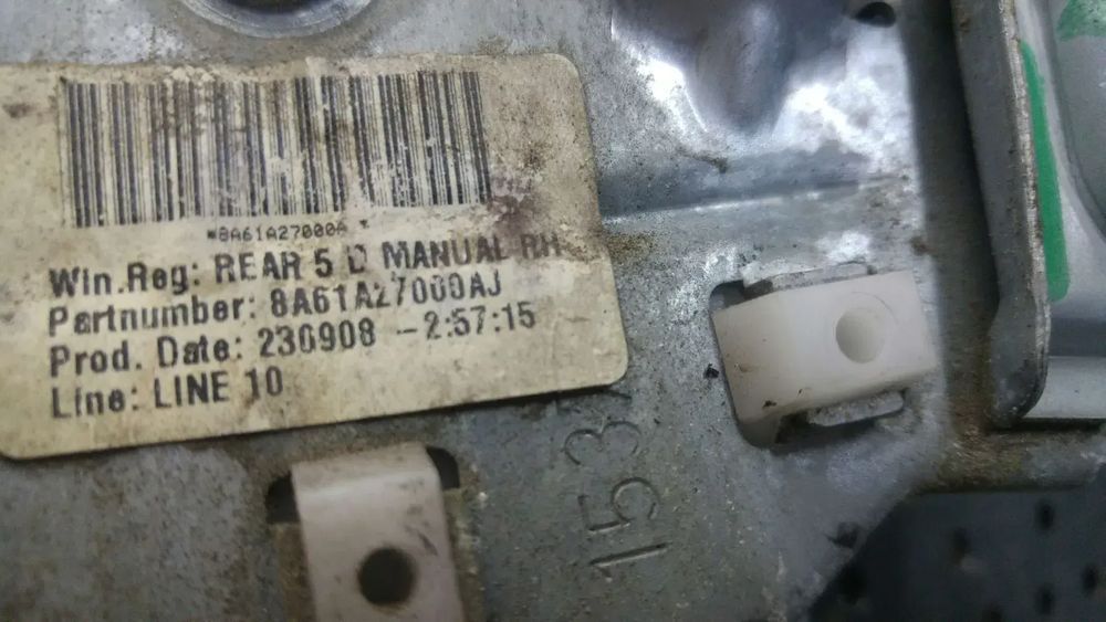 Macara manuala usa dreapta spate ford fiesta 6 cb1 ccn 8a61a27000a
