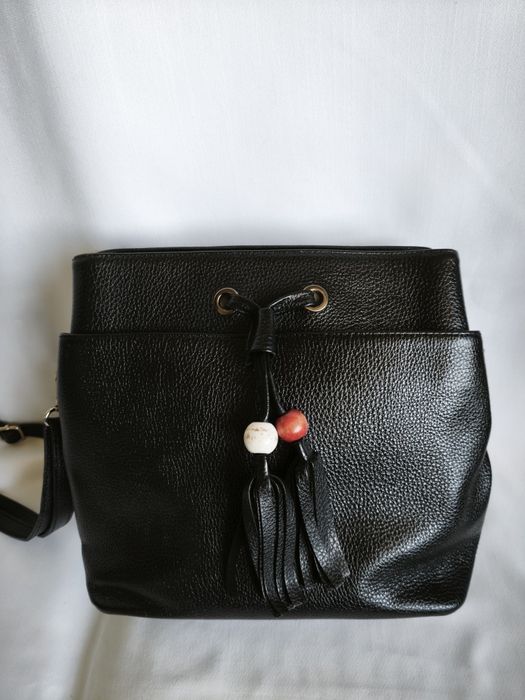 Чанта естествена кожа