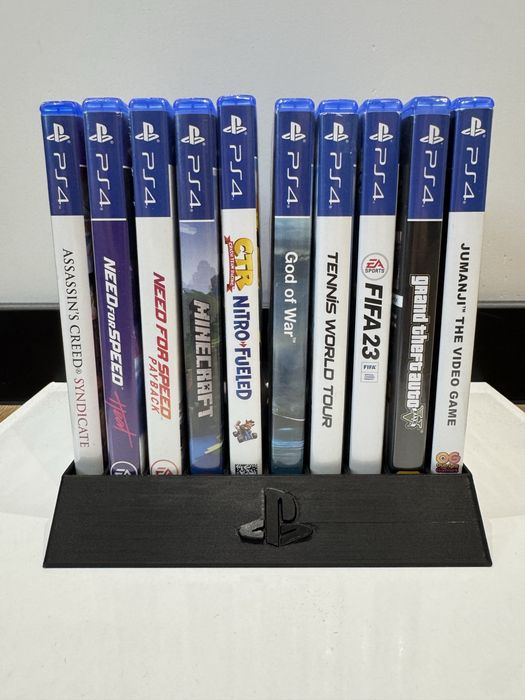 Стойка за playstation игри побираща 10 игри