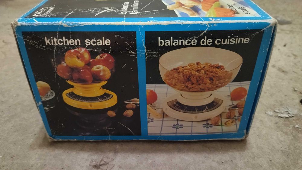 Механична кухненска везна с купа 3 кг.