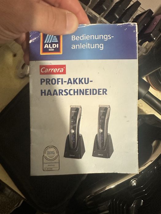 Немска професионална машинка за подстригване Carrera