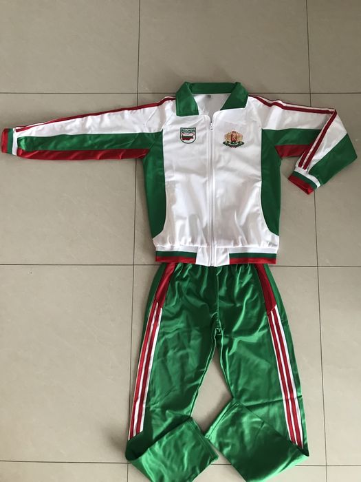 България - мъжки/детски екип(червен,зелен или бял) - полиестер лукс