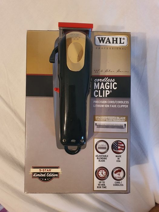 Wahl Magic Clip Ediția Speciala. În stare buna . Lame noi. Made in SUA