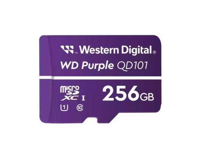 SD Card / Western Digital Purple/ 256GB - NOU!
