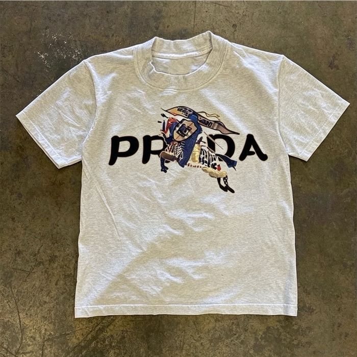 футболка Prada, unisex