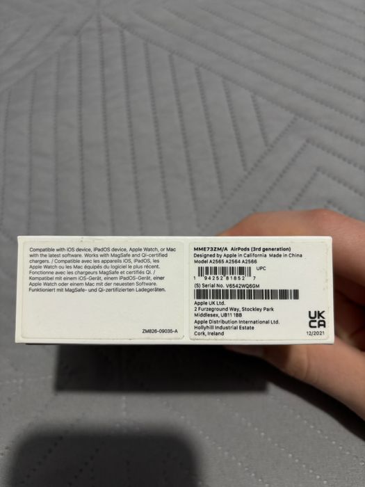 Слушалки Apple AirPods 3